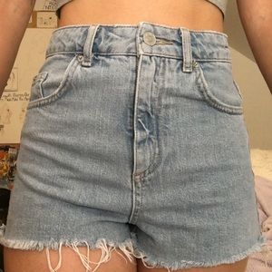 Topshop mom shorts